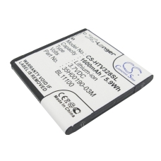 Compatibele batterijvervanging voor HTC 35H00177-00M,35H00190-00M,35H00190-02M,35H00190-03M,BA S800...