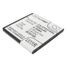 Compatibele batterijvervanging voor HTC  BI39100, BA S640, 35H00170-01M