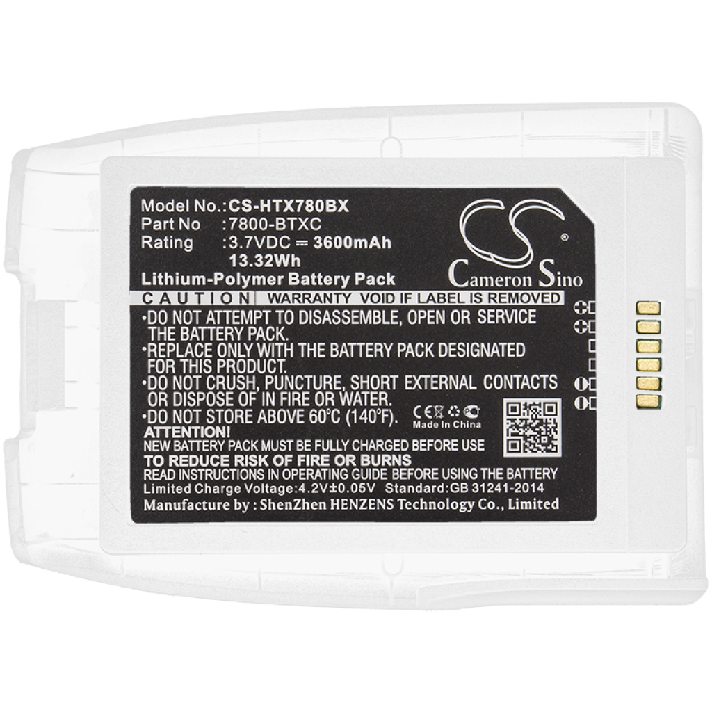 Batterij barcode, scanner Dolphin CS-HTX780BX