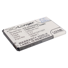 Compatibele batterijvervanging voor Huawei B5765620003,BL161,BLT005,C634104130T,HB4F1...