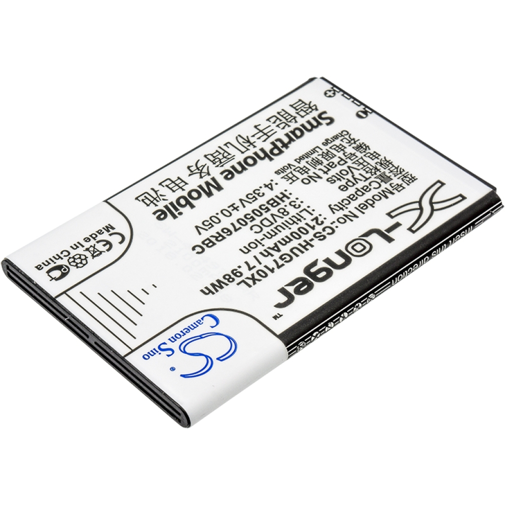 Compatibele batterijvervanging voor Huawei HB505076RBC