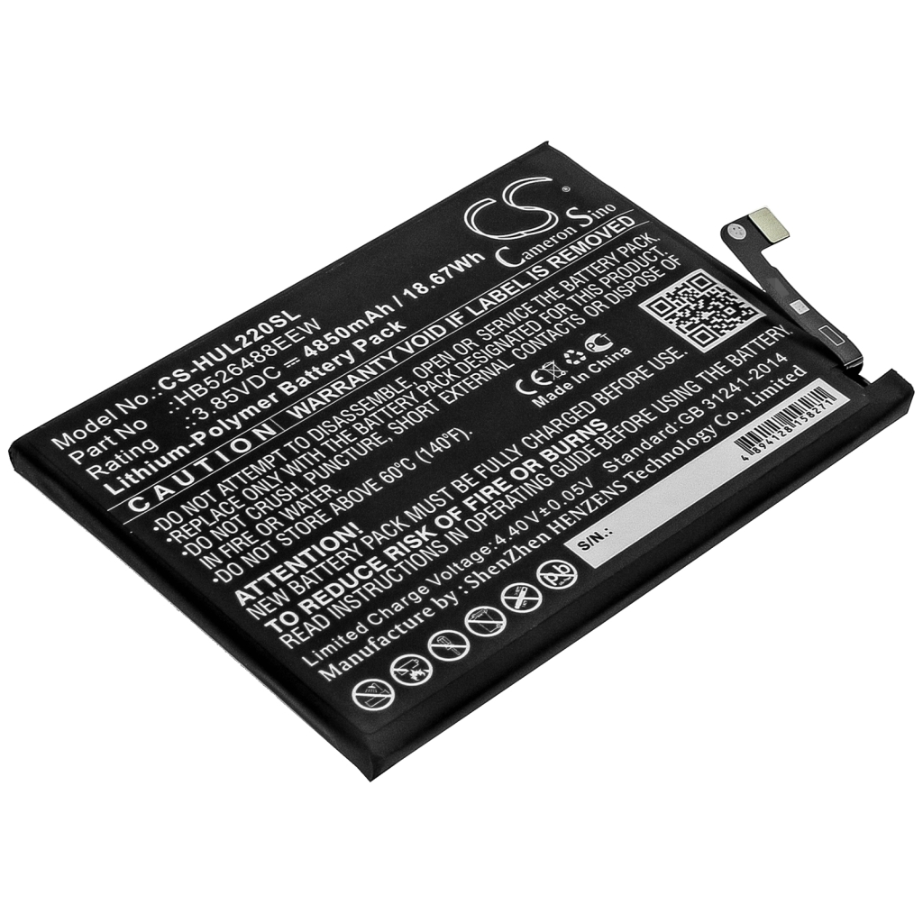 Batterij voor mobiele telefoon Huawei CS-HUL220SL