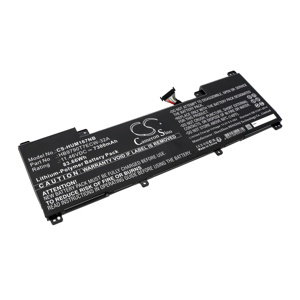 Notebook batterij Huawei CS-HUM167NB