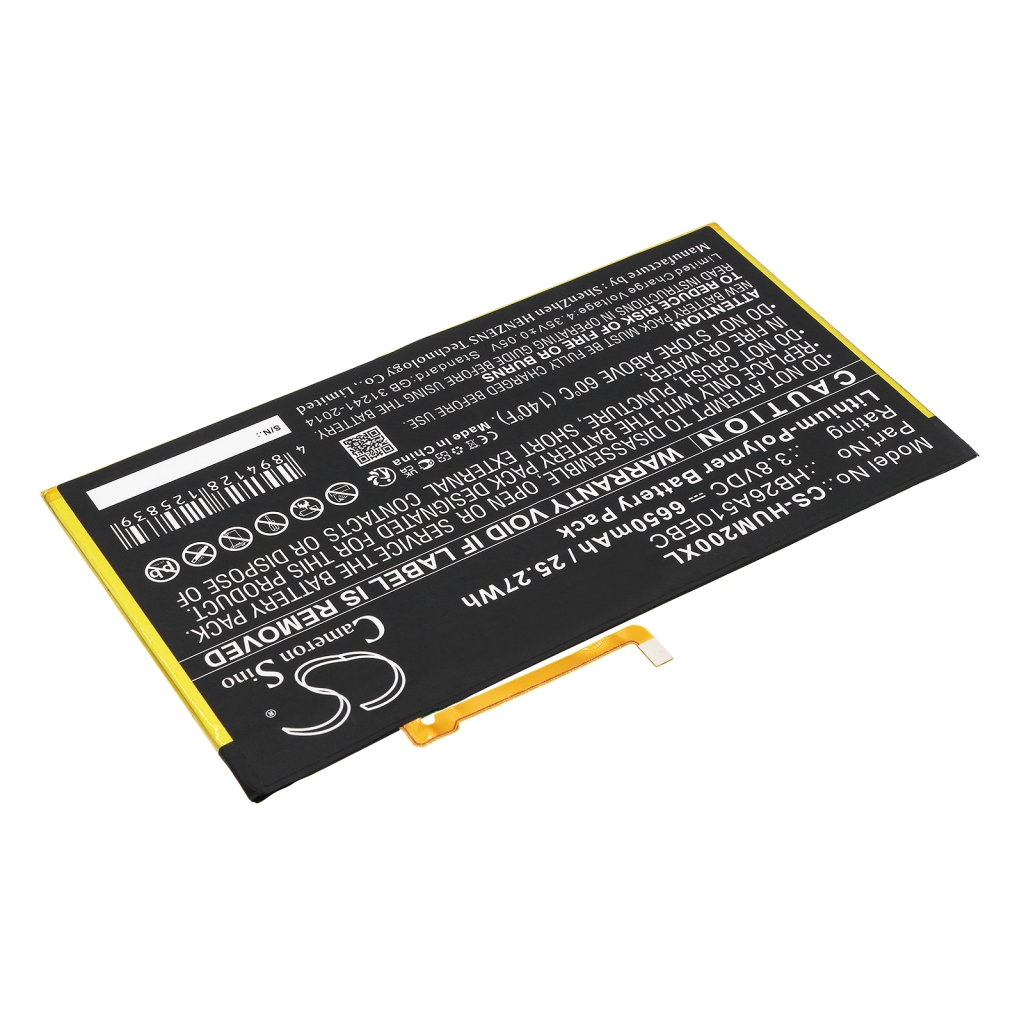 Tablet batterijen Huawei CS-HUM200XL