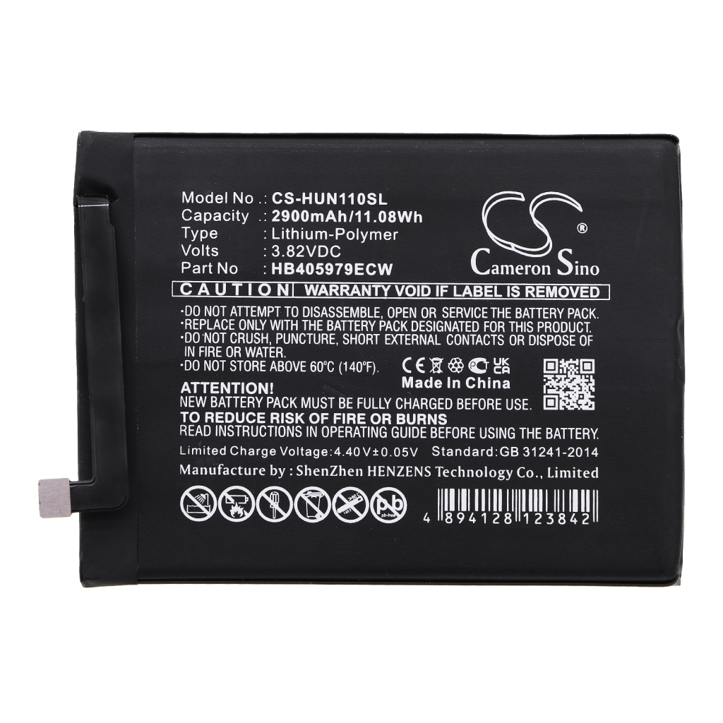 Compatibele batterijvervanging voor Huawei HB405979ECW