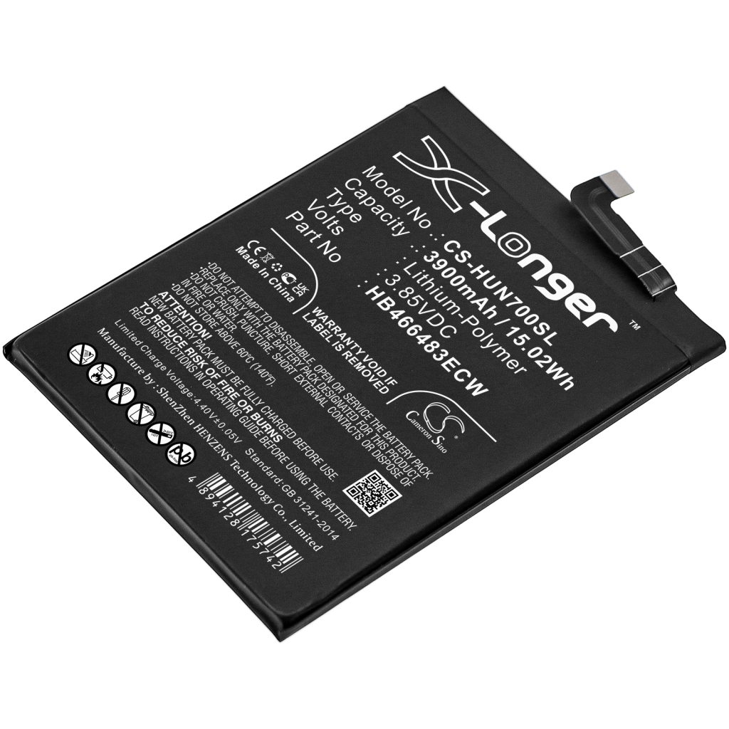 Batterij voor mobiele telefoon Huawei CS-HUN700SL