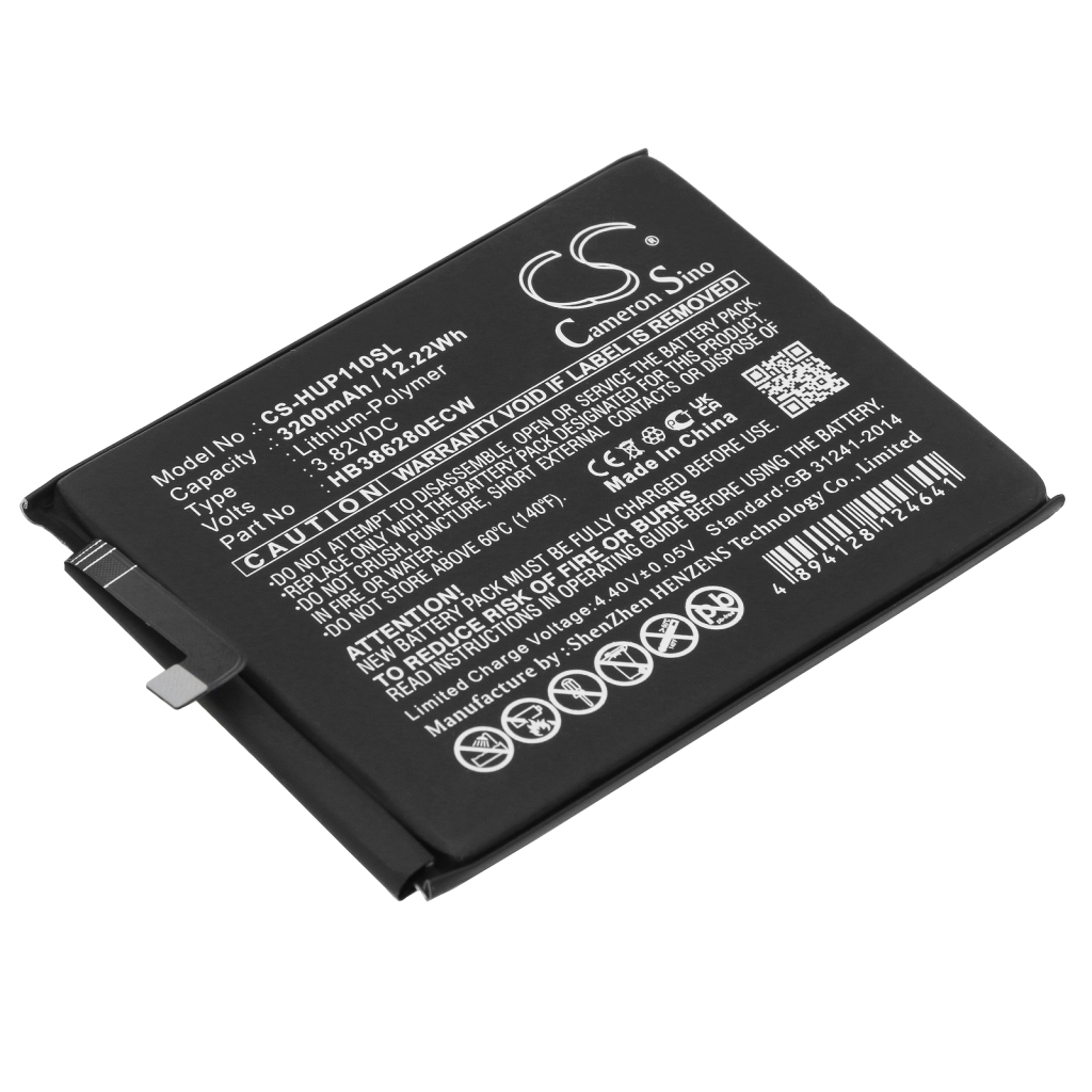 Batterij voor mobiele telefoon Huawei CS-HUP110SL