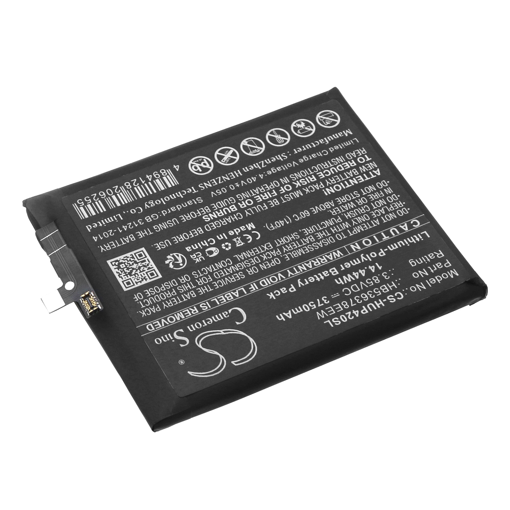 Compatibele batterijvervanging voor Huawei HB536378EEW