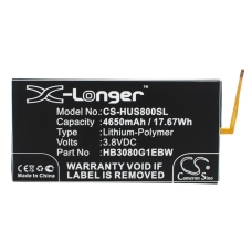 Compatibele batterijvervanging voor Huawei HB3080G1EBC,HB3080G1EBW