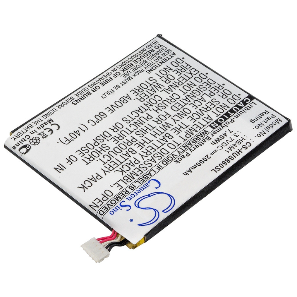 Batterij voor mobiele telefoon Huawei CS-HUS860SL