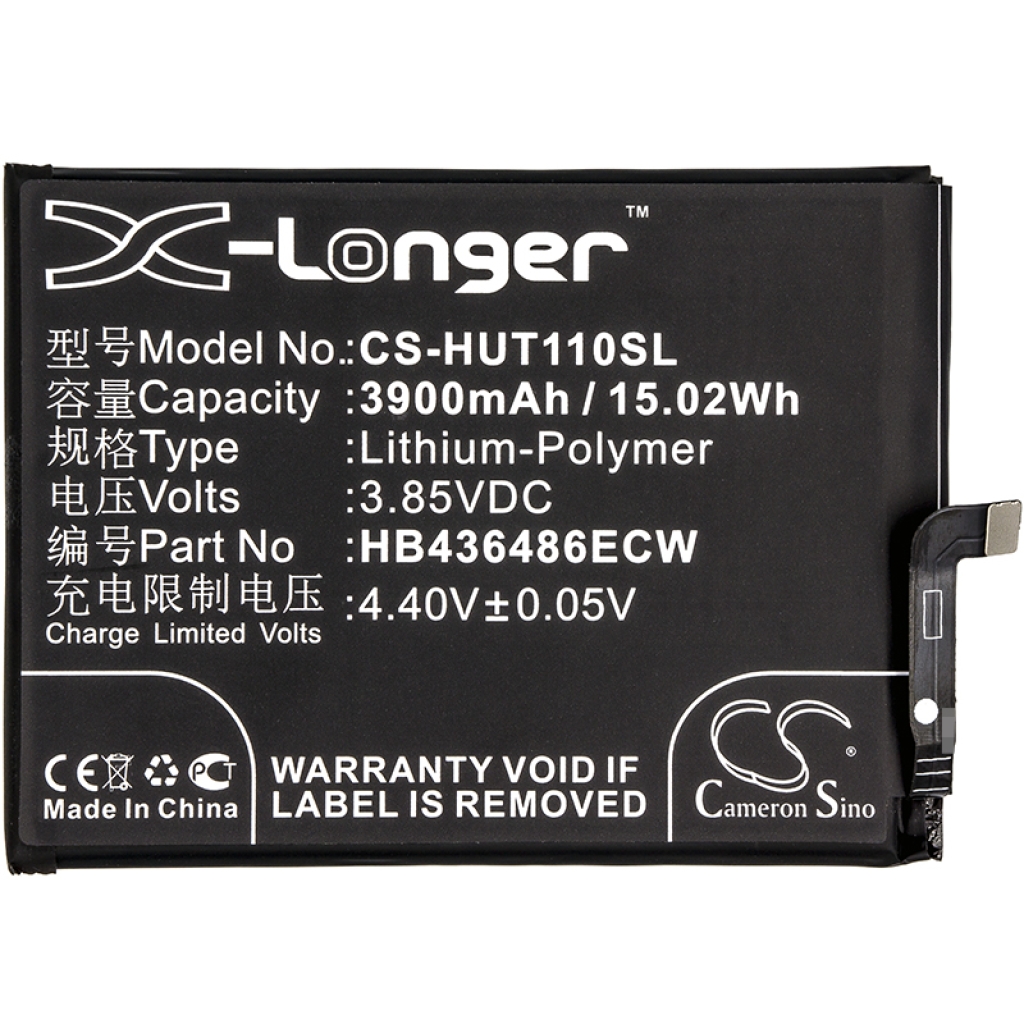 Compatibele batterijvervanging voor Huawei HB436486ECW