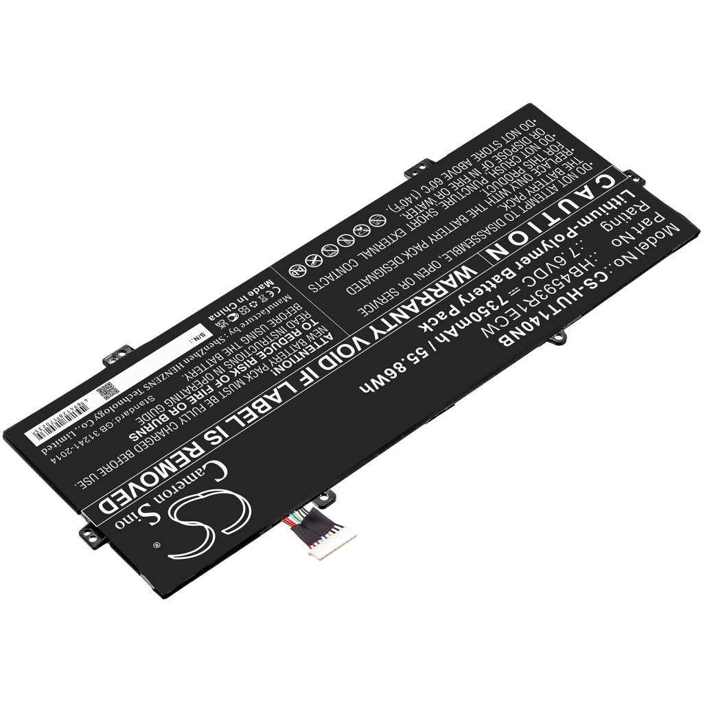 Compatibele batterijvervanging voor Huawei HB4593R1ECW