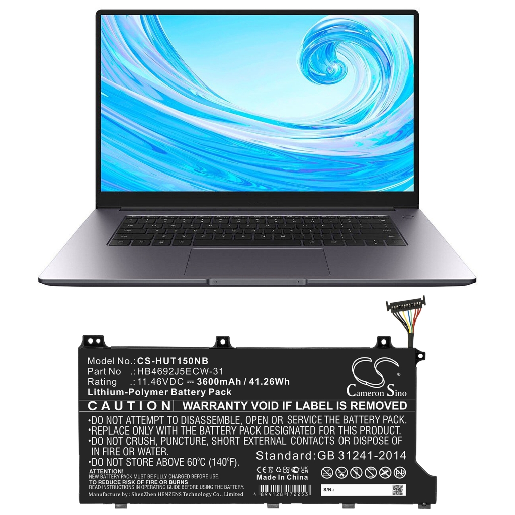 Notebook batterij Huawei VLT-W60A (CS-HUT150NB)