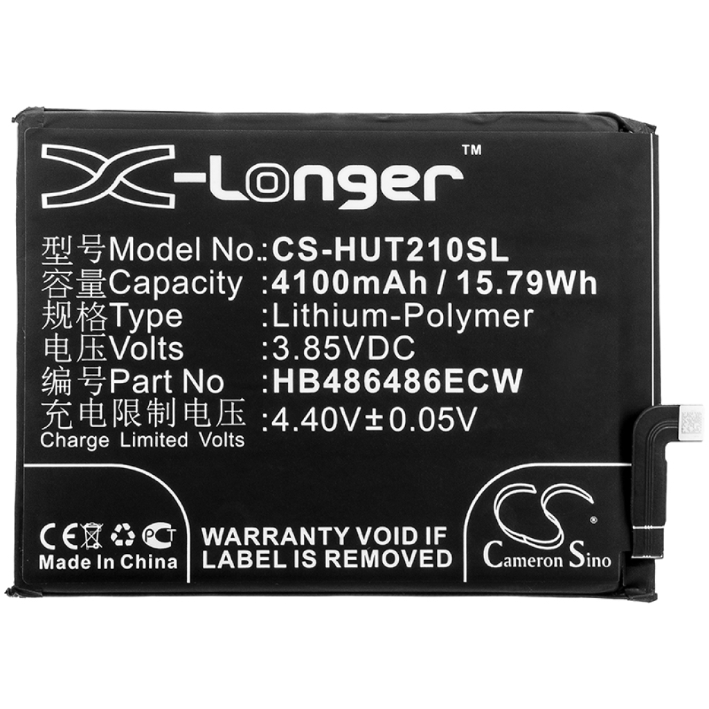 Compatibele batterijvervanging voor Huawei HB486486ECW