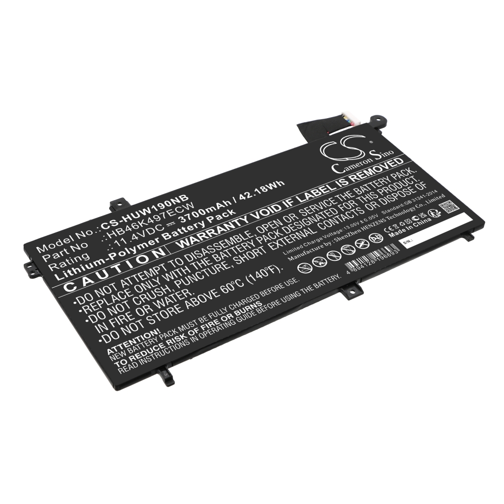 Notebook batterij Huawei PL-W09 (CS-HUW190NB)