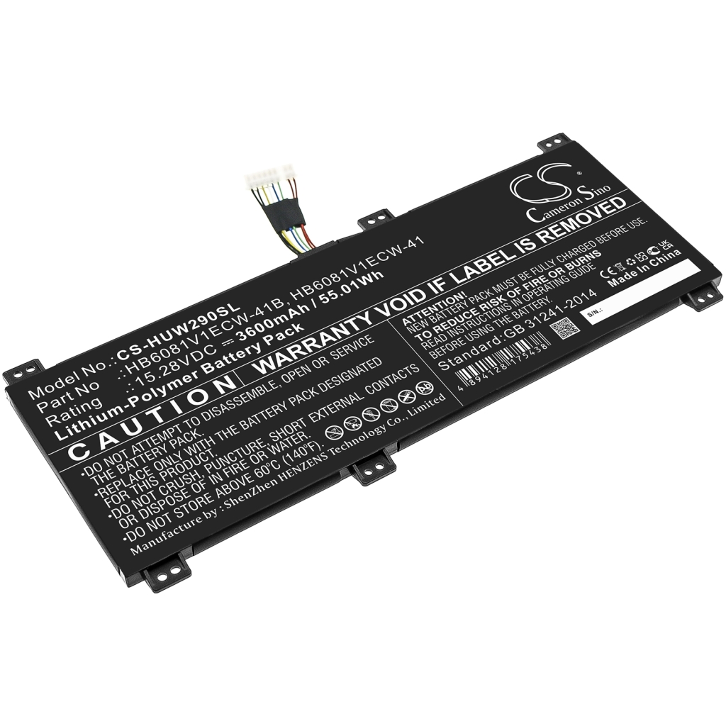 Notebook batterij Huawei V700 (CS-HUW290SL)