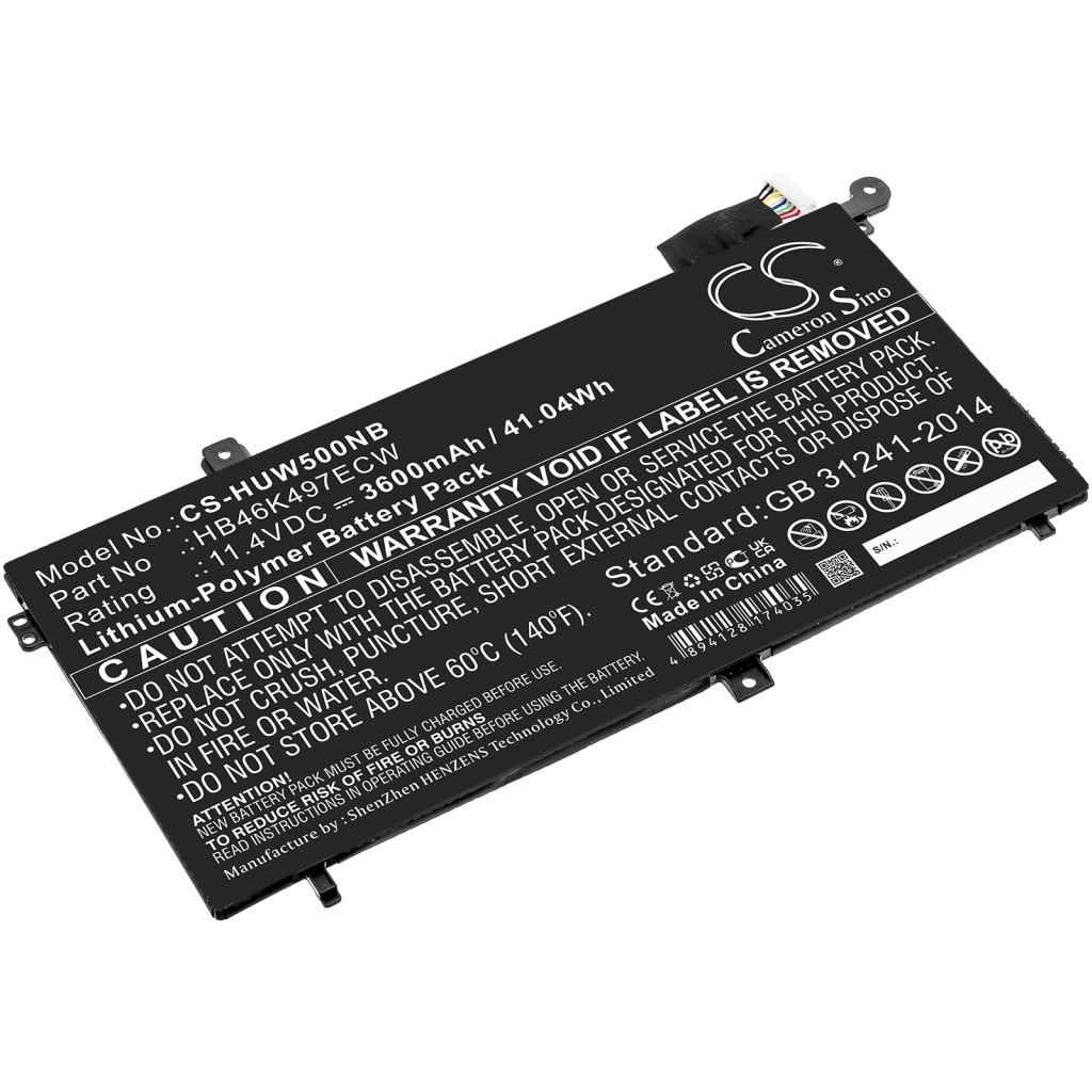Notebook batterij Huawei Matebook D I5 8G (CS-HUW500NB)