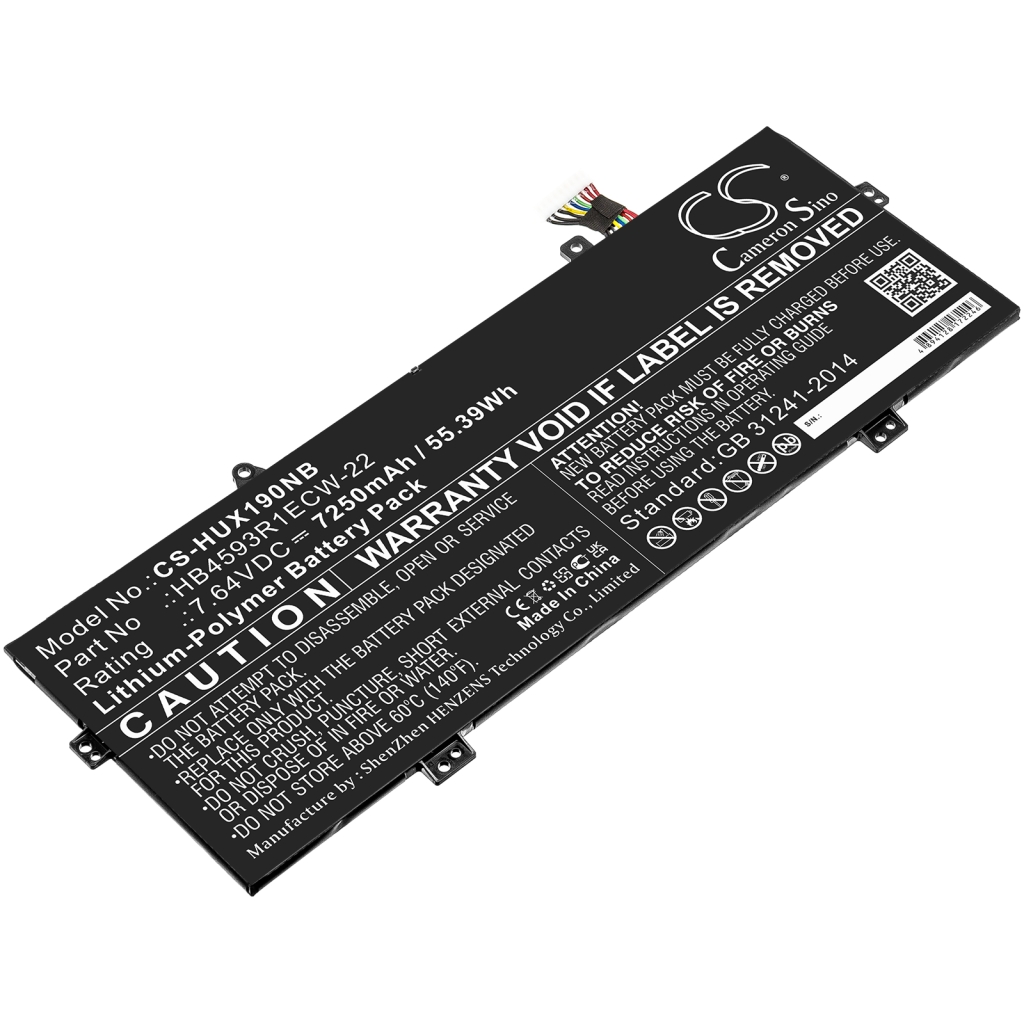 Notebook batterij Huawei CS-HUX190NB