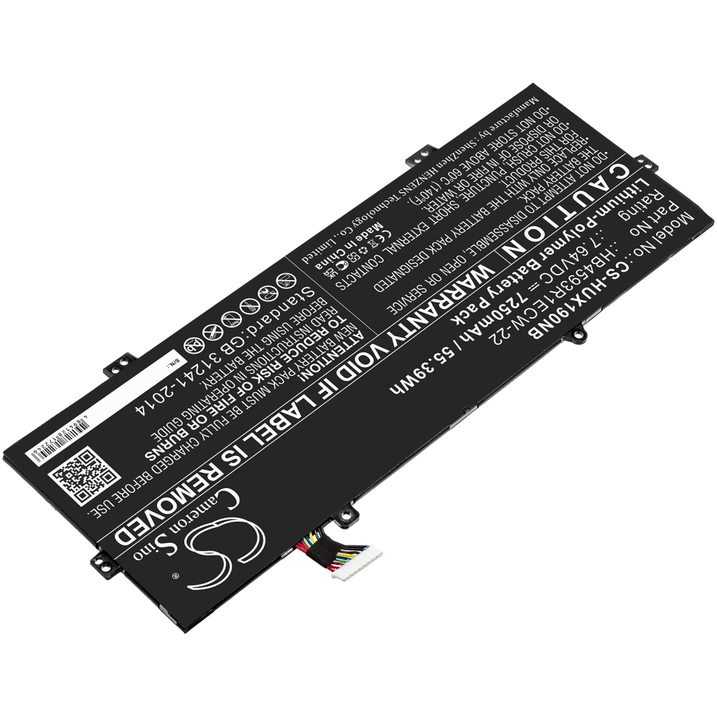 Notebook batterij Huawei CS-HUX190NB