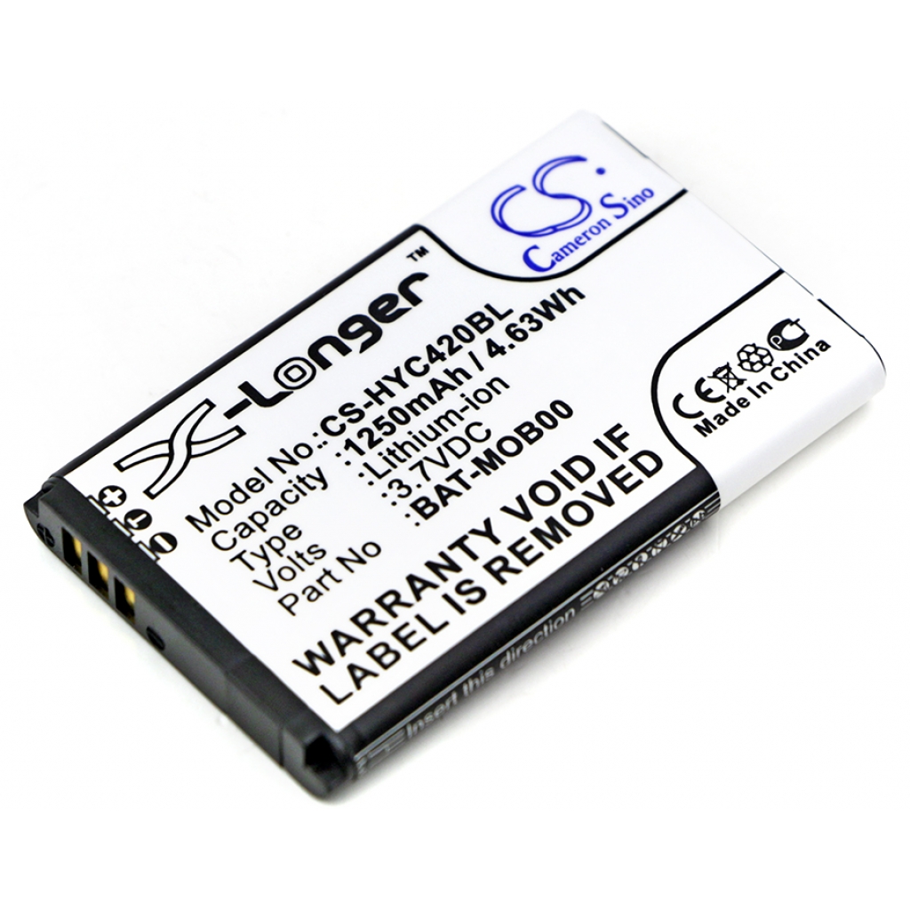 Batterij barcode, scanner Honeywell Captuvo 70e (CS-HYC420BL)