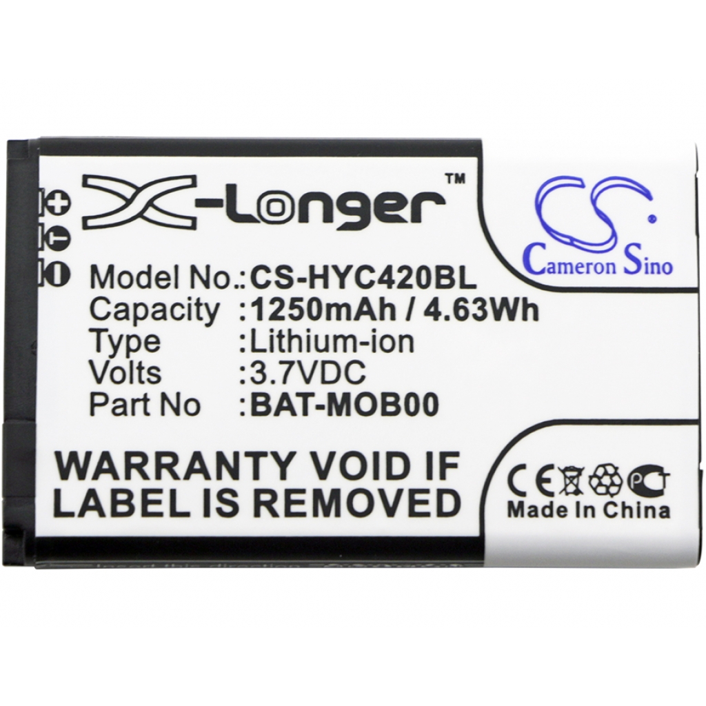 Batterij barcode, scanner Honeywell 70e (CS-HYC420BL)