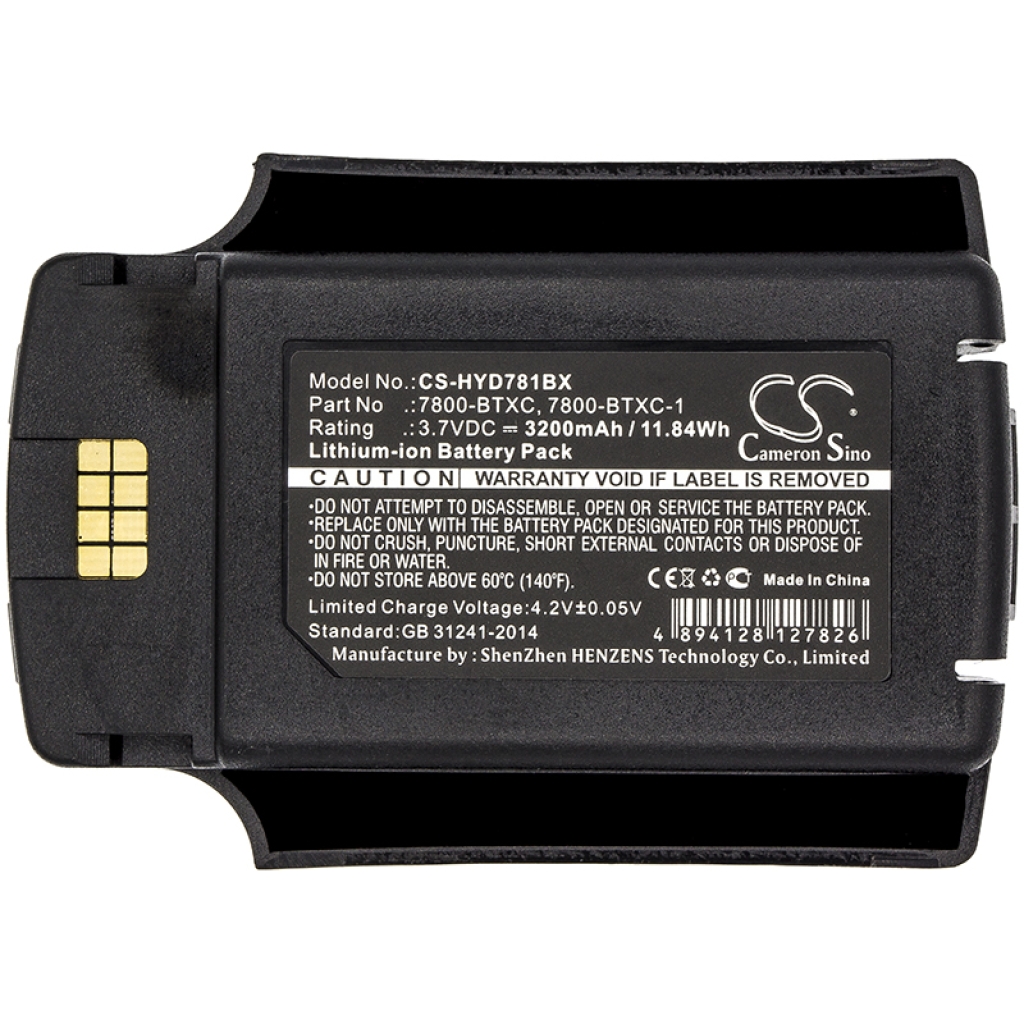 Batterij barcode, scanner Dolphin CS-HYD781BX