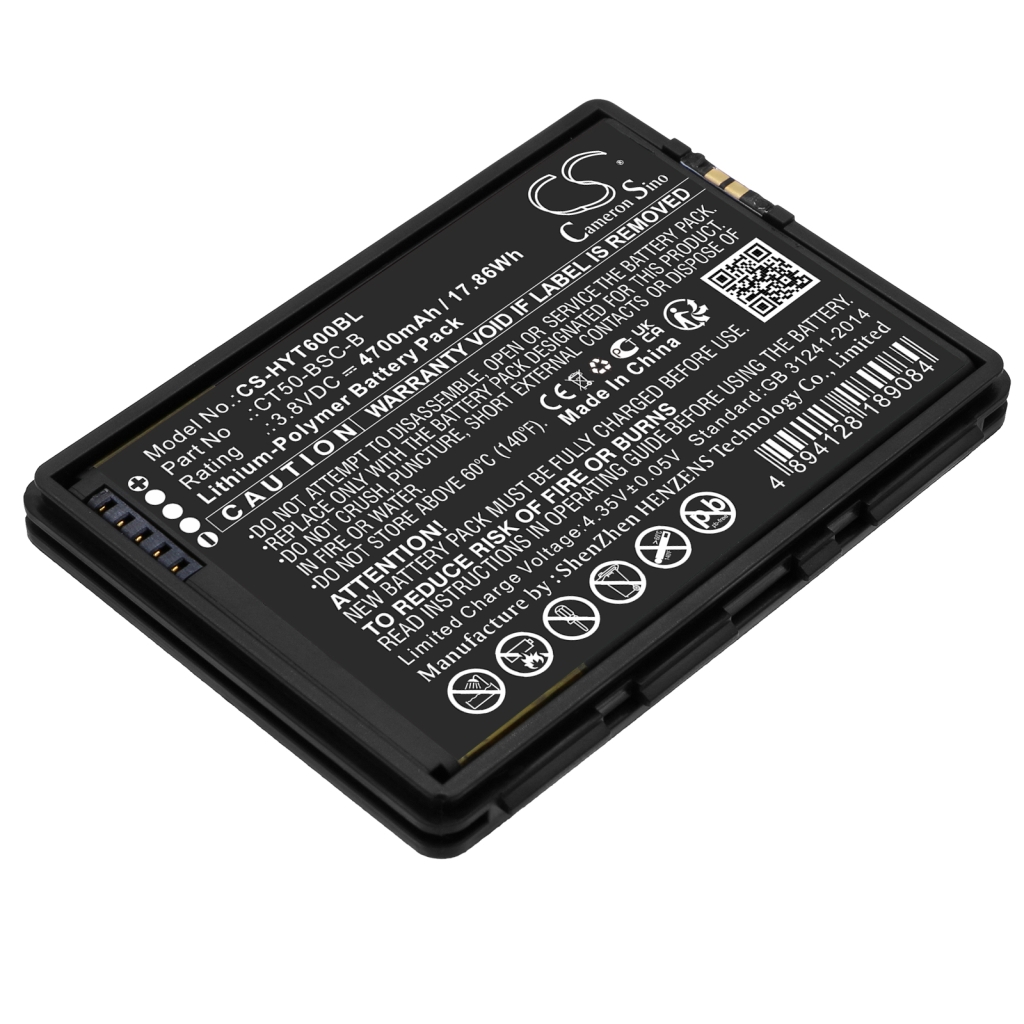 Batterij barcode, scanner Honeywell Dolphin CT65 (CS-HYT600BL)