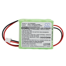 Compatibele batterijvervanging voor Honeywell 55111-05,GP80AAAH5B3BMX,K0257