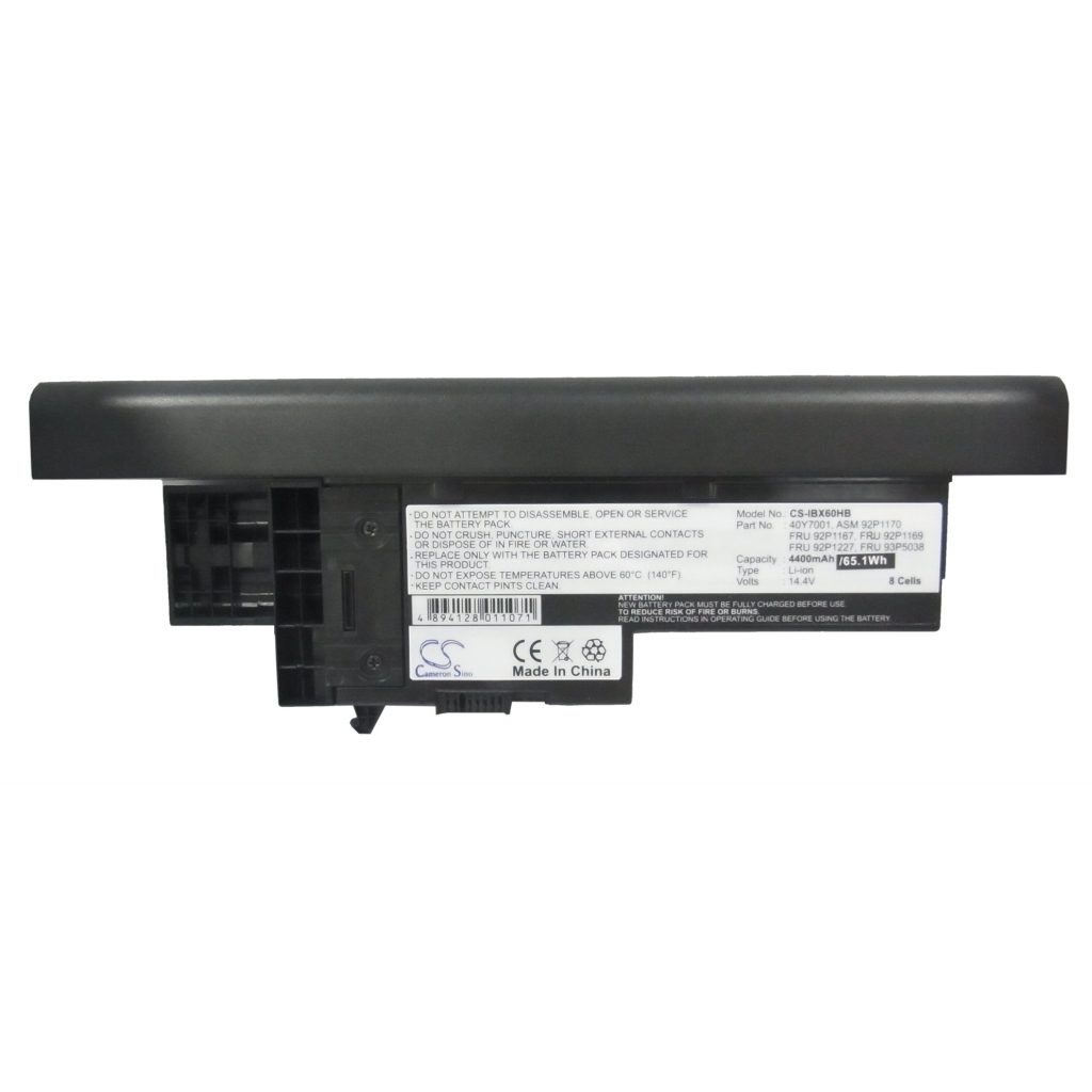 Notebook batterij IBM ThinkPad X60s 1709