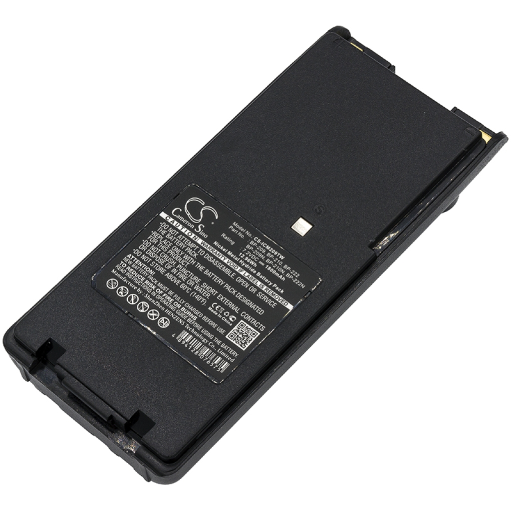 Batterij voor tweerichtingsradio Icom IC-F21GM