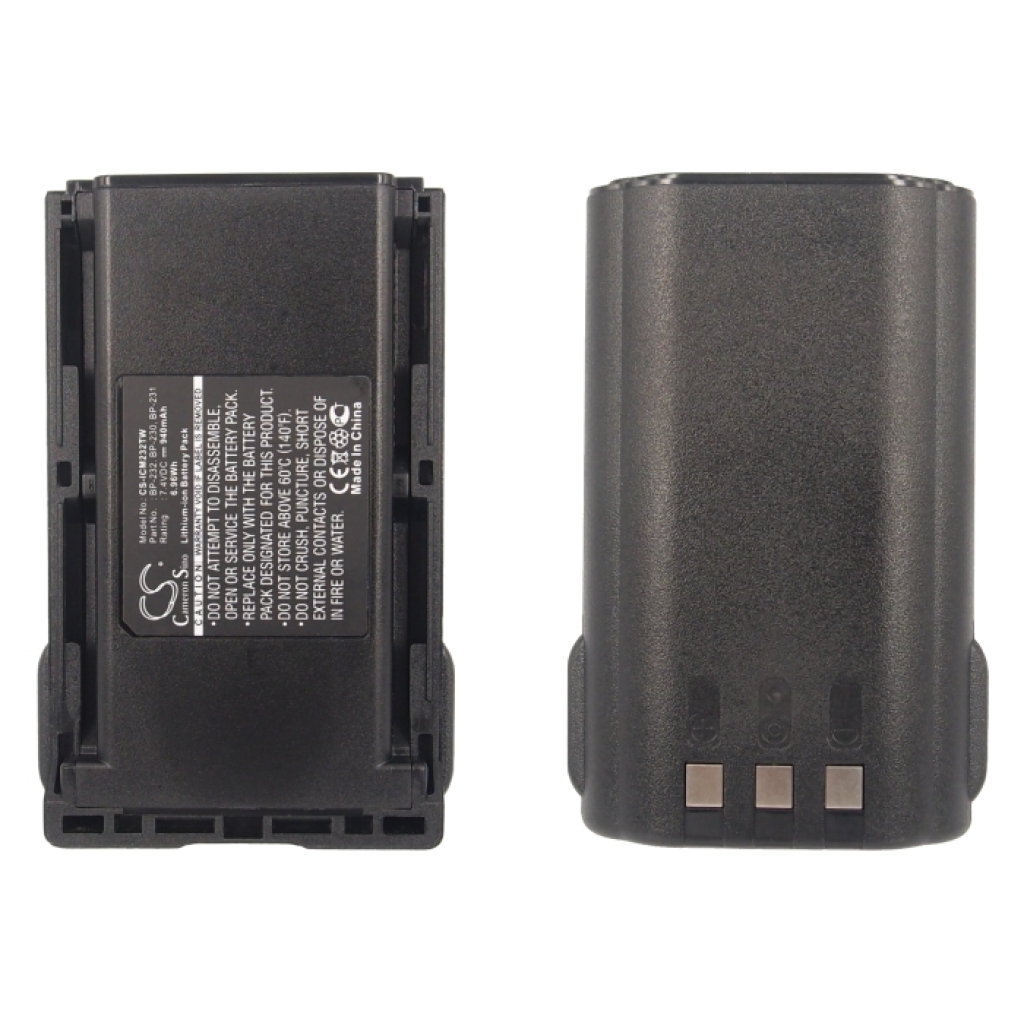 Batterij voor tweerichtingsradio Icom IC-F4023S