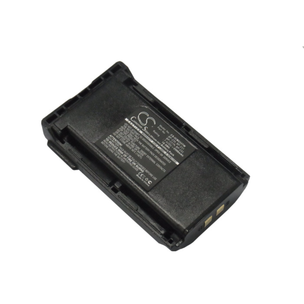 Batterij voor tweerichtingsradio Icom IC-F43T
