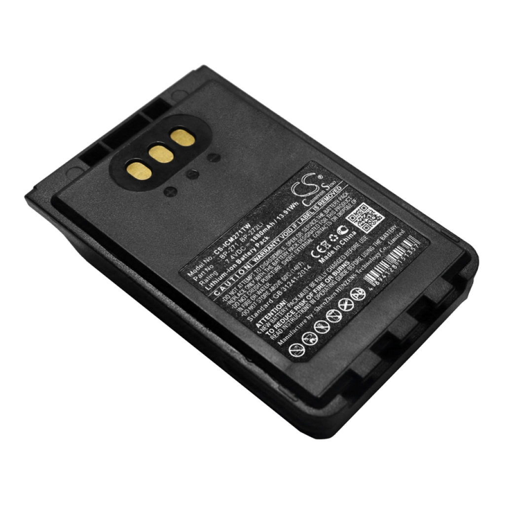 Batterijen Vervangt BP-272Li
