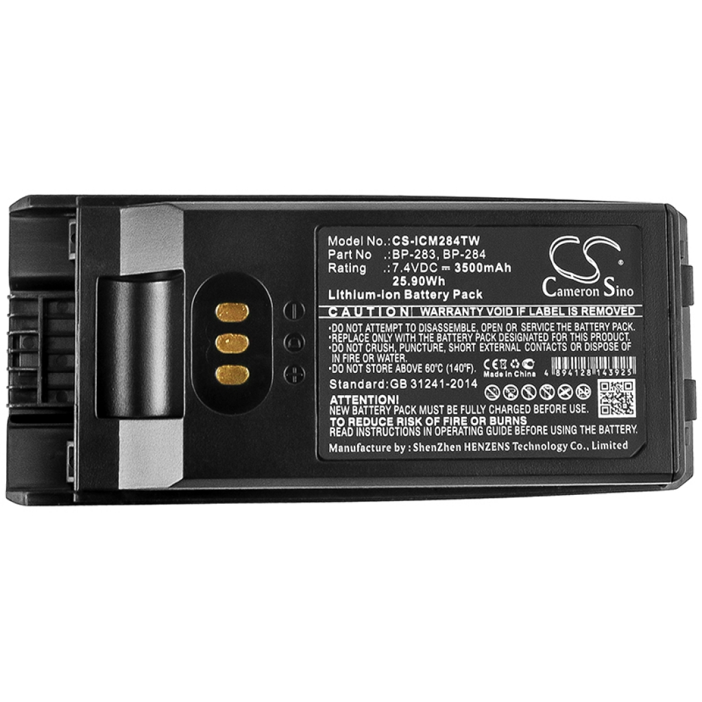 Batterij voor tweerichtingsradio Icom IC-F7020T