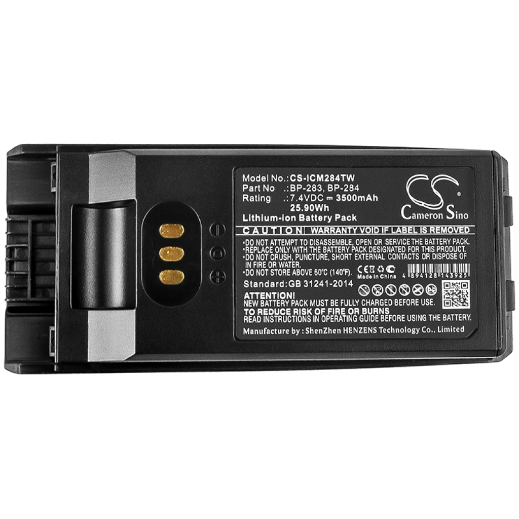 Batterij voor tweerichtingsradio Icom IC-F4400DT