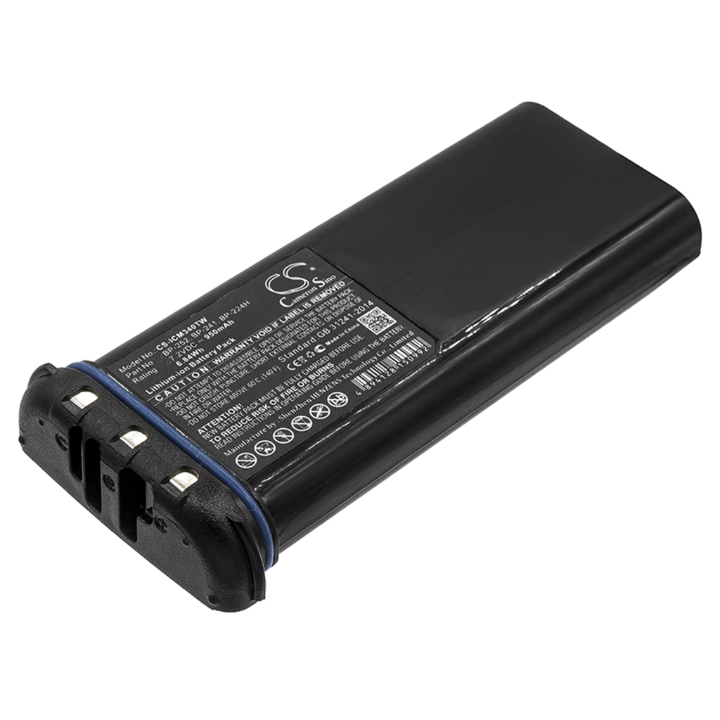 Batterij voor tweerichtingsradio Icom IC-M90E (CS-ICM340TW)