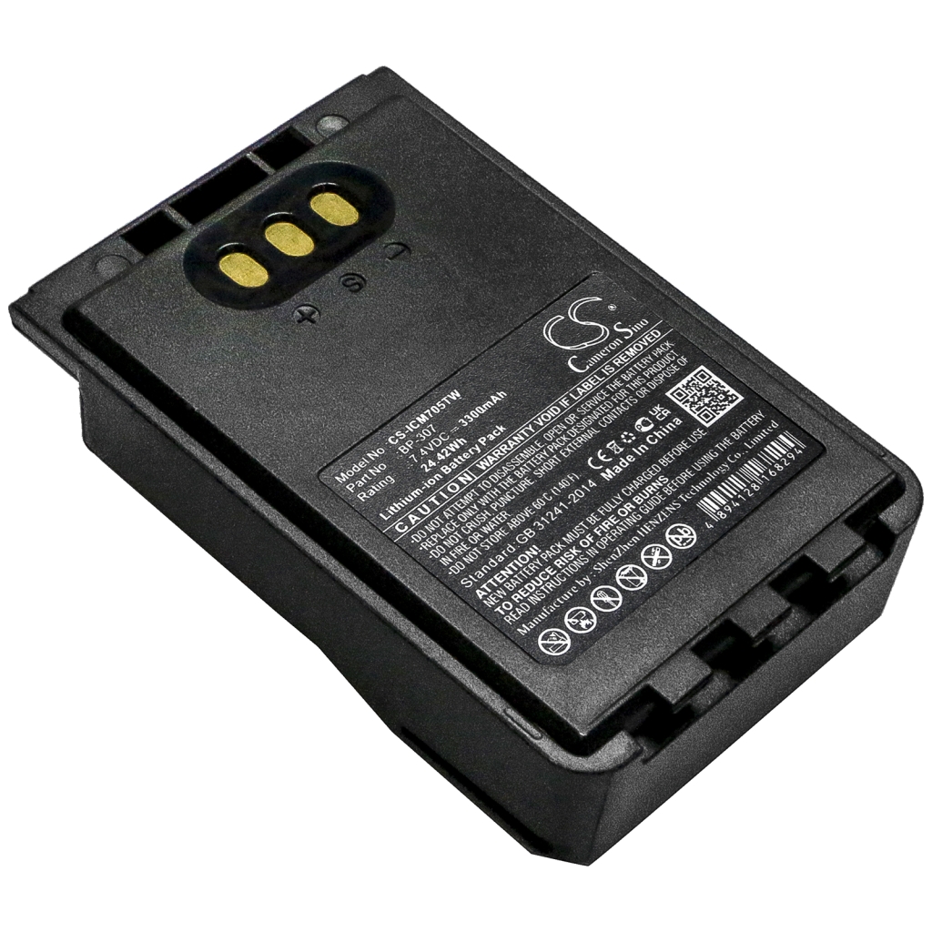 Batterij voor tweerichtingsradio Icom CS-ICM705TW