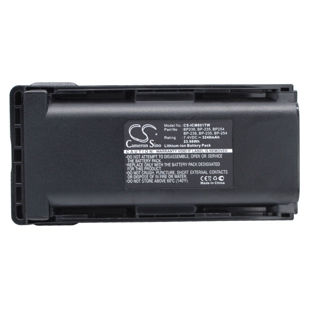 Batterij voor tweerichtingsradio Icom CS-ICM801TW