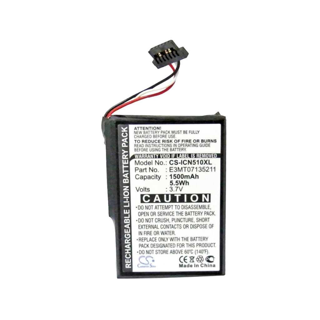 GPS, Navigator Batterij MICROMAXX CS-ICN510XL