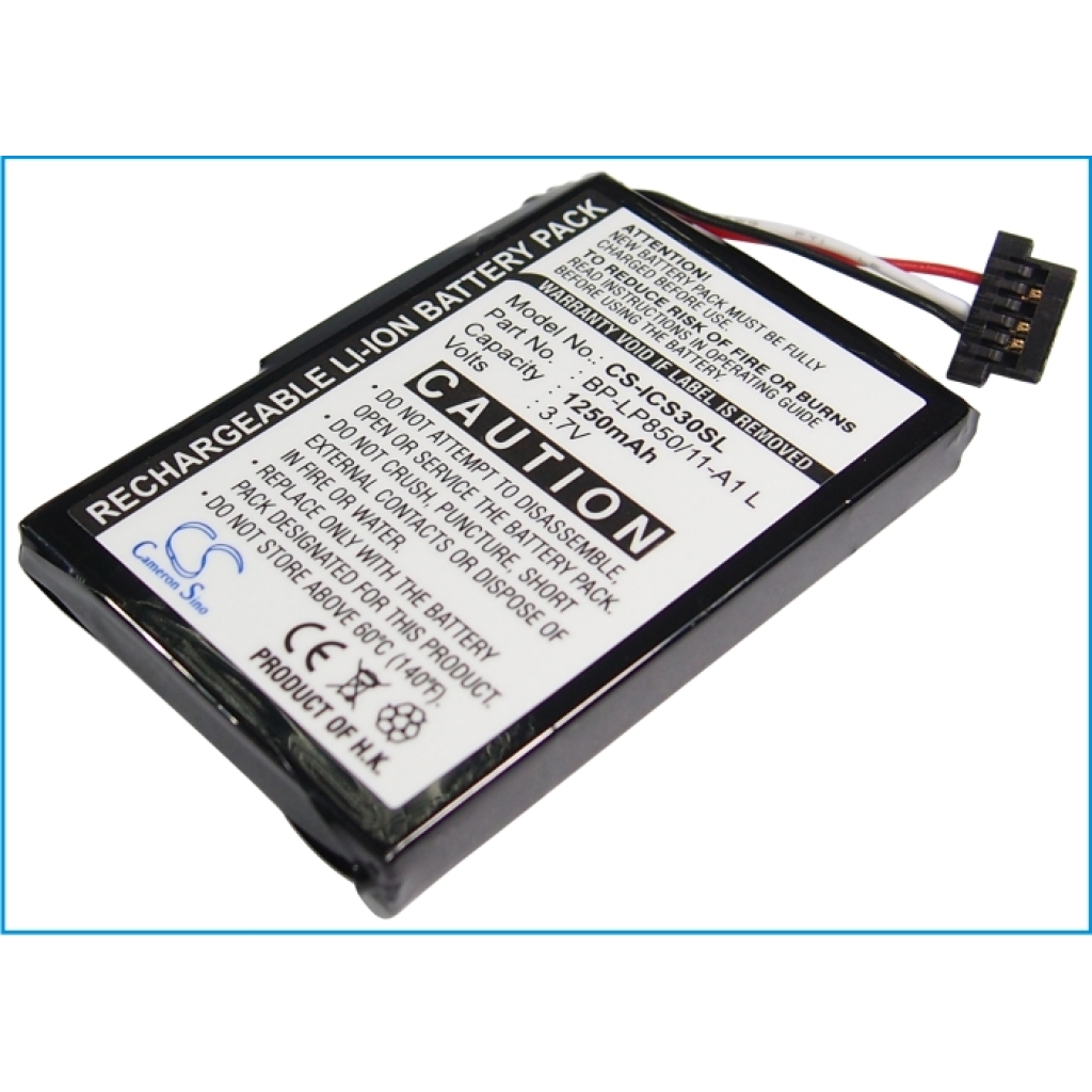 Batterijen GPS, Navigator Batterij CS-ICS30SL