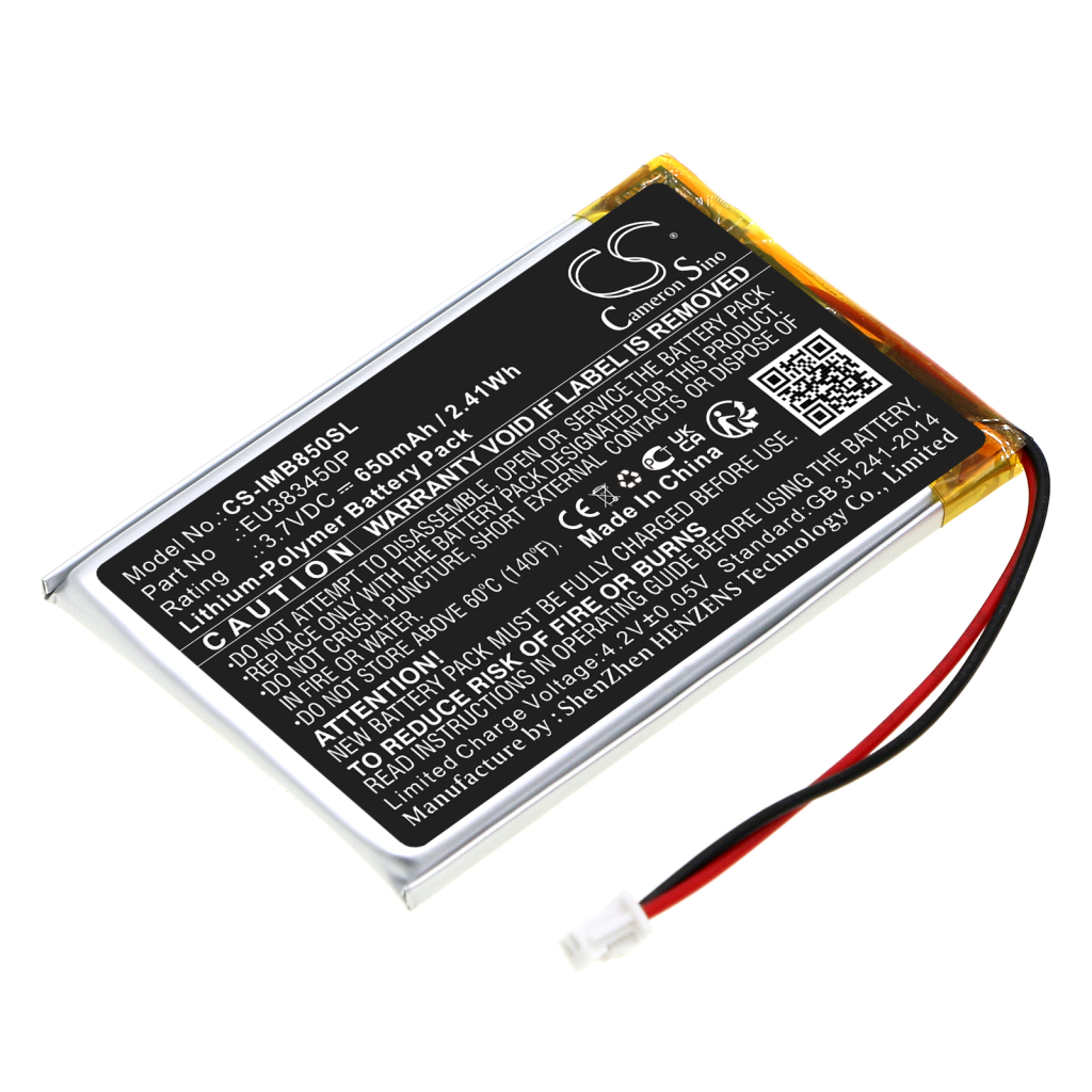 Batterij voor betaalterminal Ingenico MOBY8500 (CS-IMB850SL)