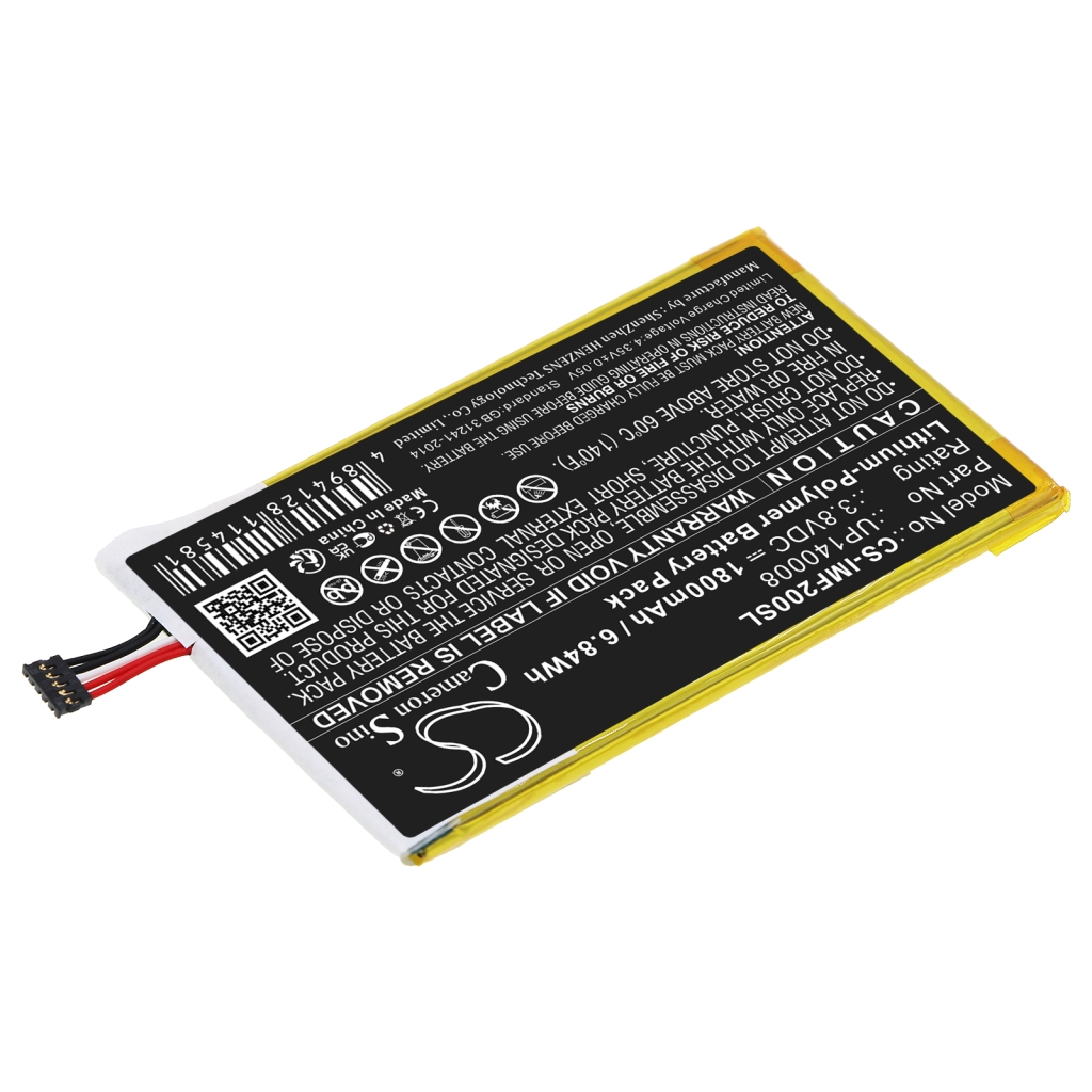 Compatibele batterijvervanging voor Infocus UP140008