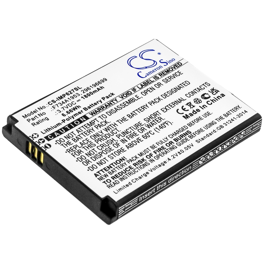 Batterij voor betaalterminal Ingenico CS-IMP627SL