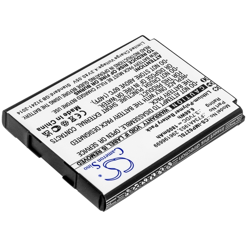 Batterij voor betaalterminal Ingenico CS-IMP627SL