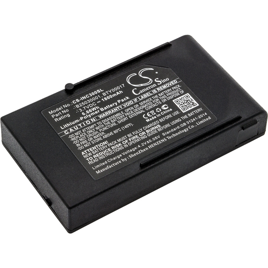 Batterijen Vervangt B25030001