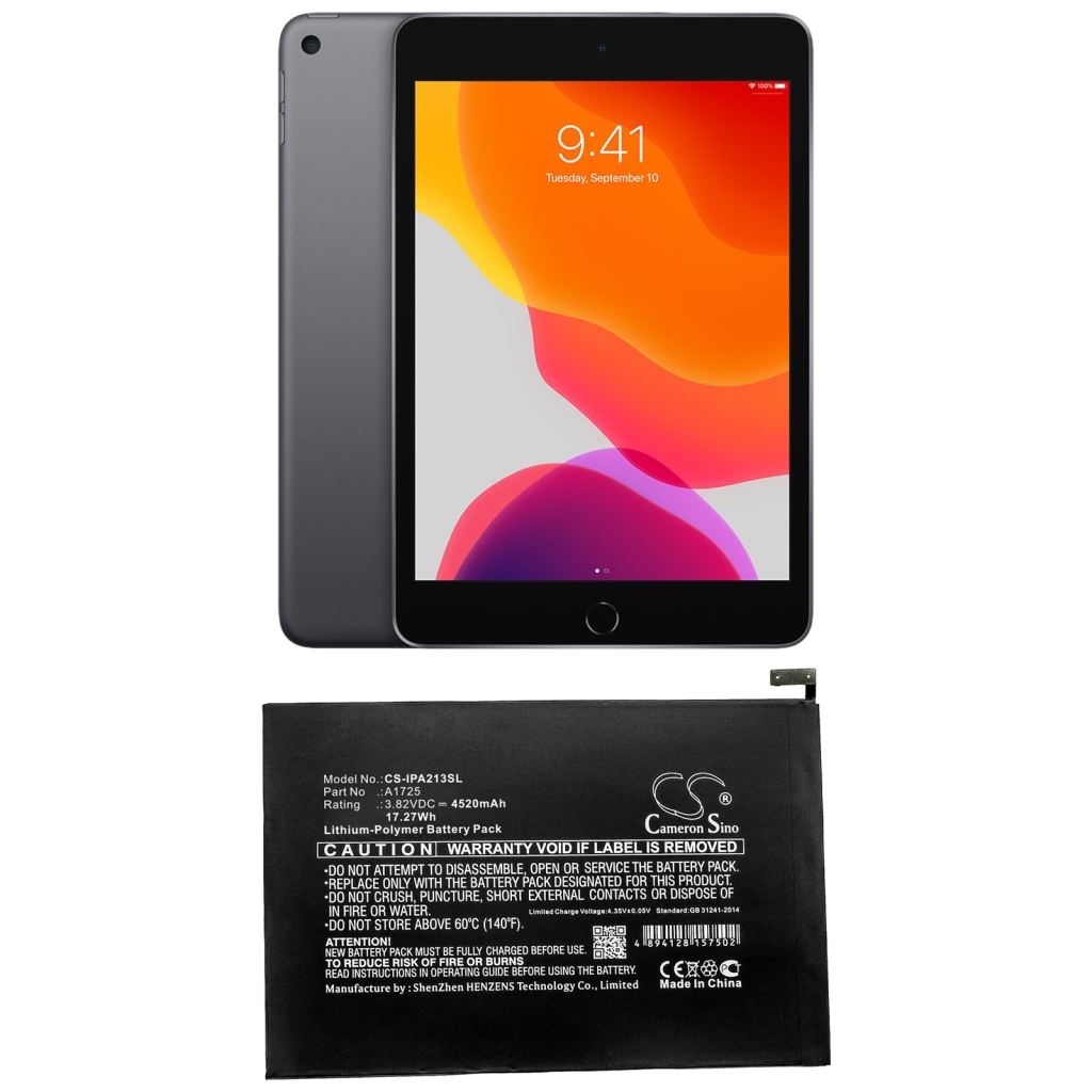 Tablet batterijen Apple CS-IPA213SL