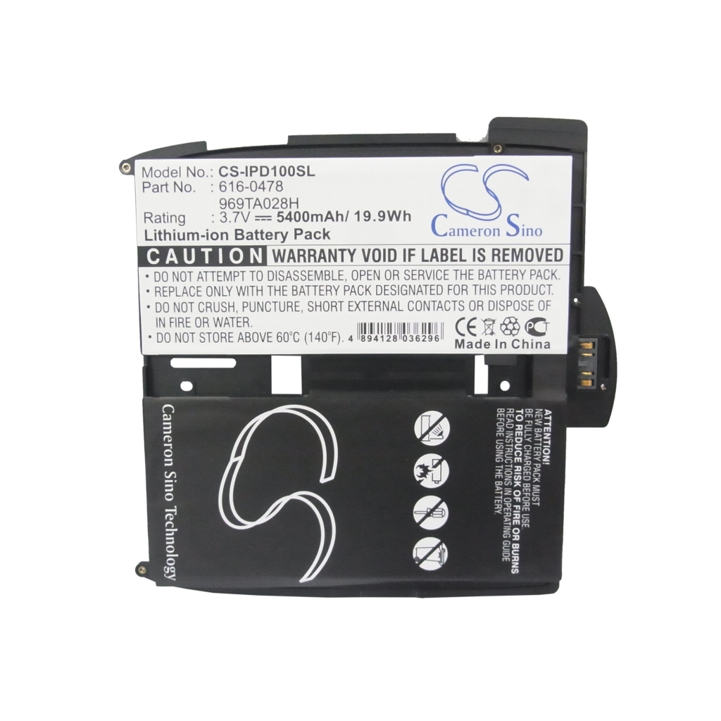 Tablet batterijen Apple CS-IPD100SL