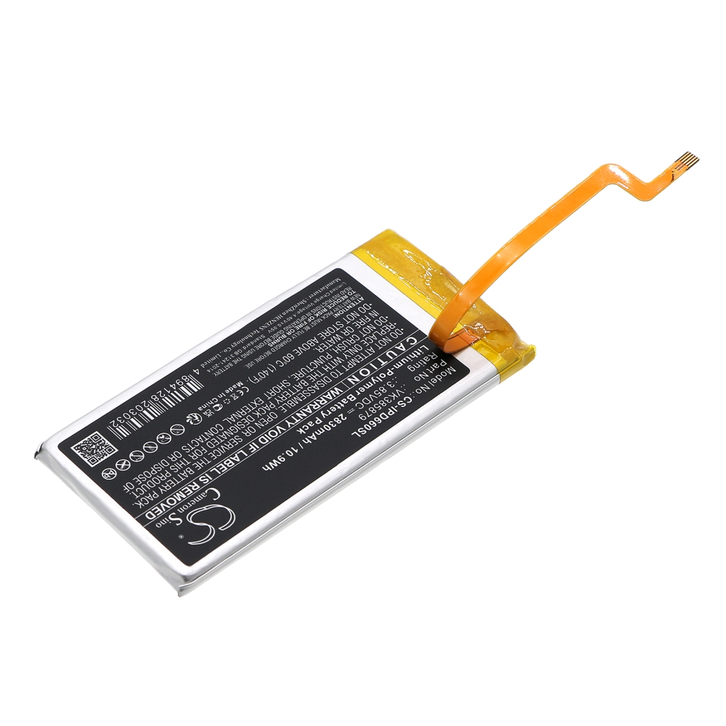 Batterij voor MP3, MP4, PMP Apple CS-IPD660SL