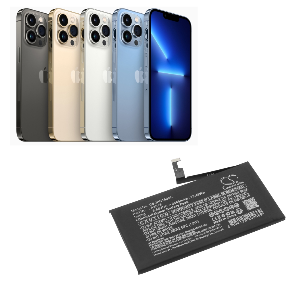 Batterij voor mobiele telefoon Apple CS-IPH150SL