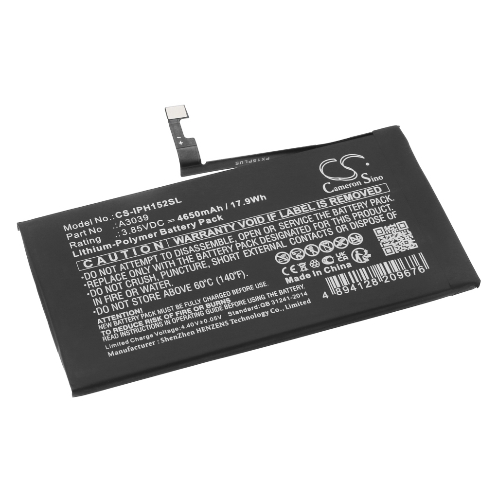 Batterij voor mobiele telefoon Apple CS-IPH152SL